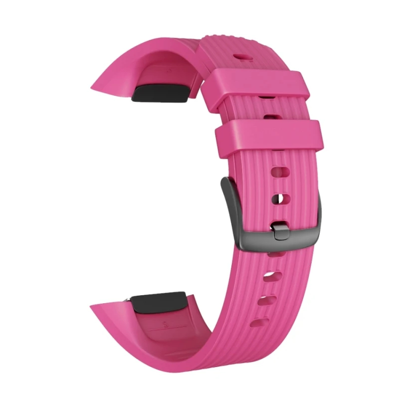 Силиконовый ремешок для часов samsung Galaxy gear Fit 2 SM-R360, мягкий высококачественный спортивный сменный ремешок для samsung gear Fit 2 Pro - Цвет: purple