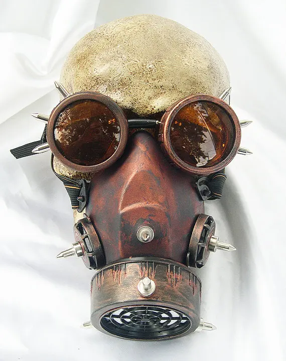 Ретро очки в стиле стимпанк противотуманные маски и Готическая маска реквизит