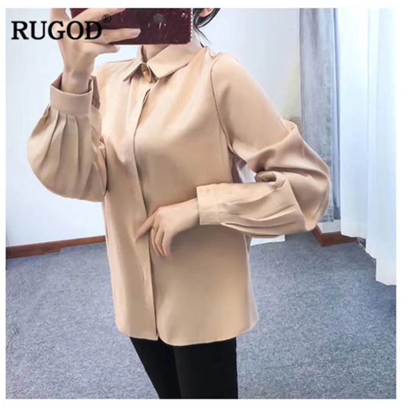 RUGOD Офисные женские туфли твердые блузка Бизнес Повседневное отложным