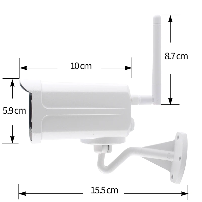 OUERTECH Wi-Fi IP камера 1080P проводной ONVIF P2P CCTV цилиндрическая Внешняя ночного видения