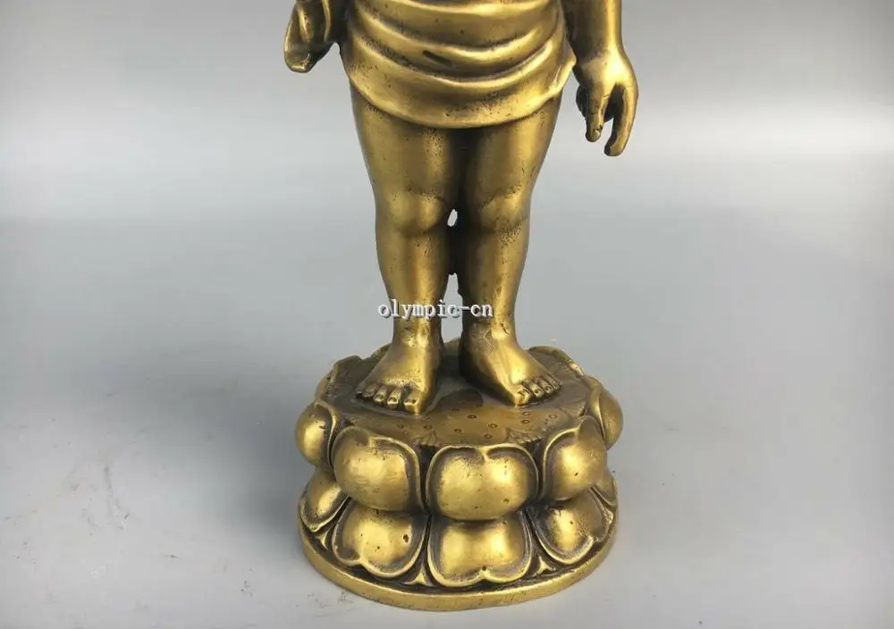 11 'ɼlassica латунь резные фигурки в буддистском стиле принц для мальчиков статуя