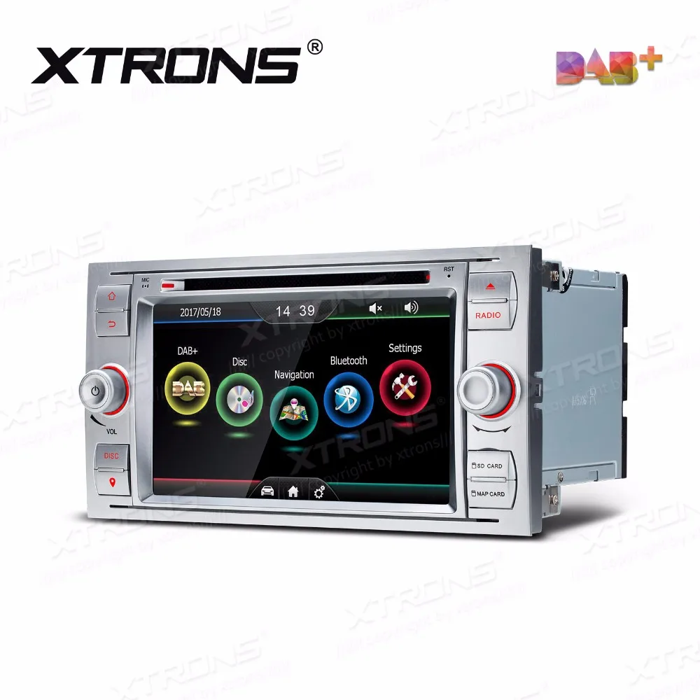 XTRONS 7 дюймов Автомобильный DVD плеер 2 din радио DAB + Canbus GPS навигации для Ford Focus II C Max 2005