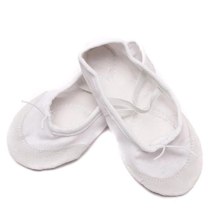 

New 5 Color Canvas Soft Ballet Shoes Dance Shoes Yoga Sneakers Female Girls Women Slippers Bailarinas Mujer RV654189