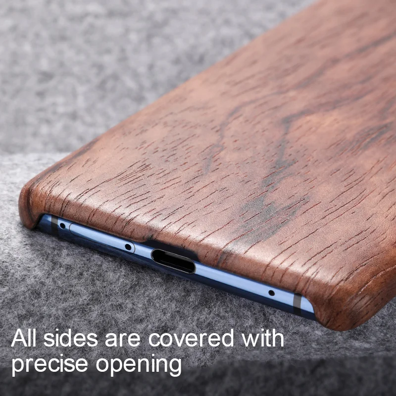 Оригинальный чехол SanCore из натурального дерева и розового для телефона Huawei mate20 pro