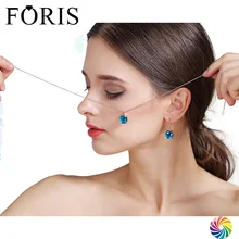 FORIS 18 Colors 2017 Popular Brand Jewelry Perfect Big Crystal Jewelry Sets For Women Christmas Gift Hot Selling PS001