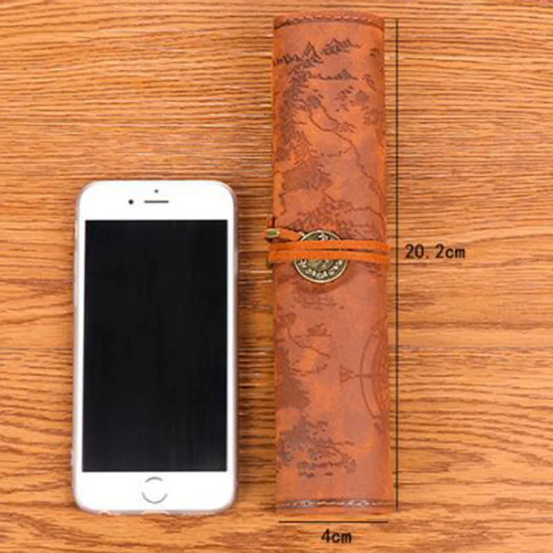 1 шт. случайный ретро тренд пиратский узор портативная вместительная