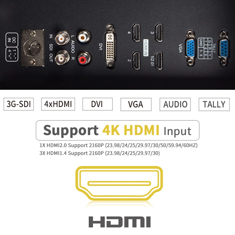 SEETEC 4K280 9HSD CO 28 ''Pro РАДИОВЕЩАТЕЛЬНЫЙ ЖК монитор 4 K UHD 3840x2160 HDMI 3g SDI dvi вход