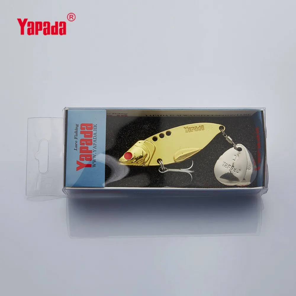 Металлическая рыболовная приманка YAPADA VIB 304 10 г/15 г/20 г/25 г тройной крючок +