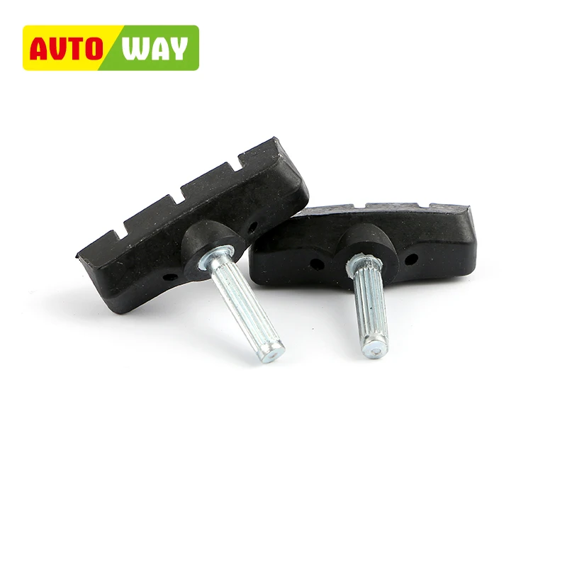 Autoway 2 пары CP505 MTB резиновые Тормозные колодки для горного велосипеда, шоссейного велосипеда, велосипедного тормоза, v-тормоза, тормозные колодки, держатели блоков 50 мм
