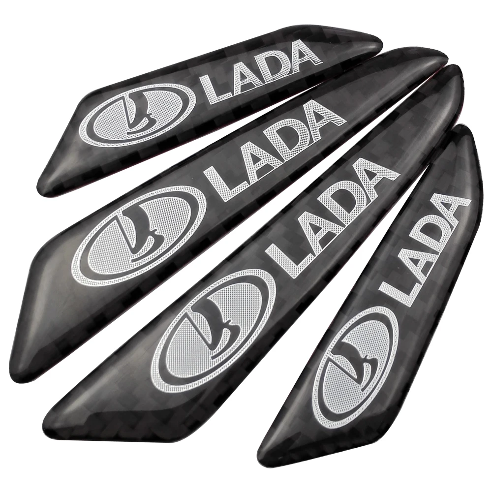 Эмблема против столкновений для Lada Kalina 1117 Kalina 1118 Priora 2 NIVA Safari Granta Largus Samara Vesta автомобильный бампер полосы наклейки