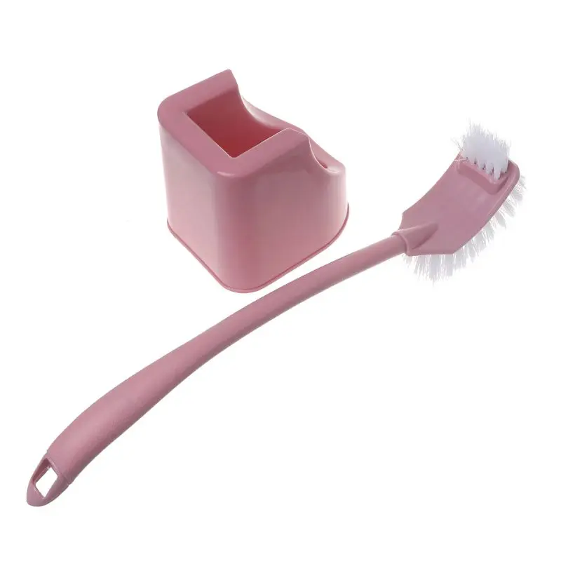 1 Set Practical Lavatory Brush Toilet &amp Holder Bathroom Accessories | Обустройство дома