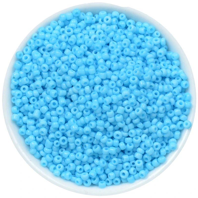 Стеклянные бусины разделители для бижутерии 2 мм 1000 шт./лот|making materials|seed bead diyczech seed