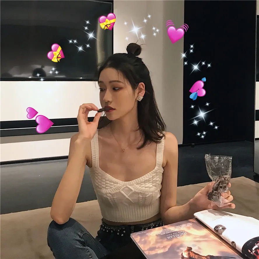 Праздник стиль сплошной цвет белый короткий топ женские ремень спинки