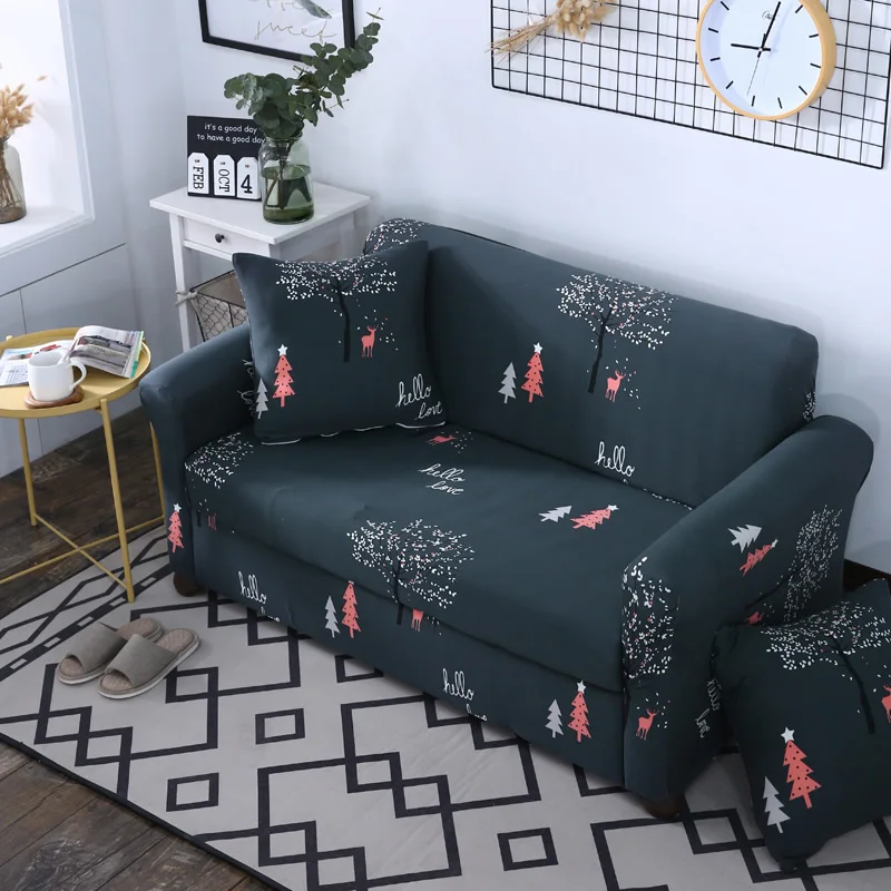 Серая линия slipcovers диван Чехол для дивана Плотно Обернуть все включено противоскользящие Чехлы для дивана для украшения дома гостиной - Цвет: K440