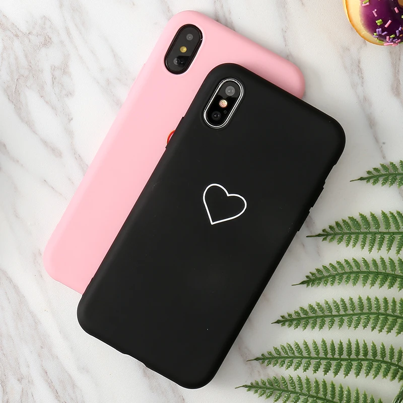 Cute Love Heart Soft Silicone Case For Vivo X21 Ud Y51 V7 X20 X9 X6 X7 X9S Plus Y75 Y69 Y67 Y66 Y65 Y53 V3 V5 lite V5S Max |