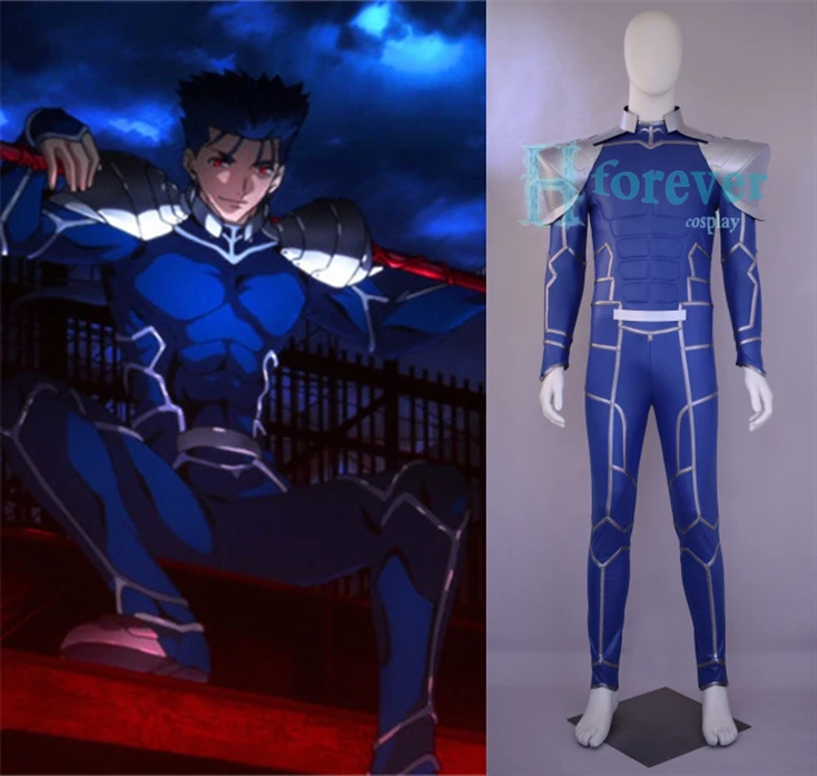 [На заказ] Аниме! Fate/Extra Stay Night Cu Chulainn Setanta Lancer комбинезоны униформа косплей костюм