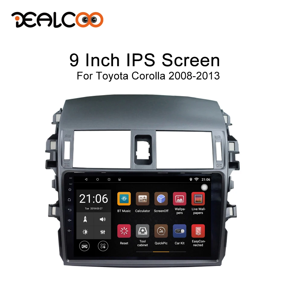 Автомагнитола 2 Din gps Android автомагнитола Центральная мультимедиа для Toyota Corolla 2008