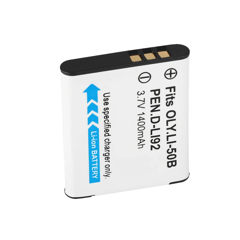 Dinto 1pc 1400mAh Li 50B Li50B ion Аккумулятор для камеры Olympus u6010 u6020 Pentax XZ 1 DLi92|Цифровые