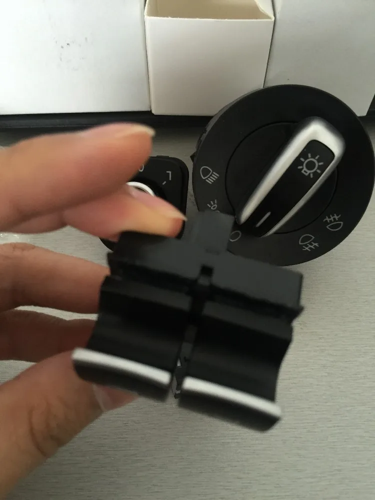 Быстрая доставка! Хромированные фары зеркало кнопка включения окна для Volkswagen VW