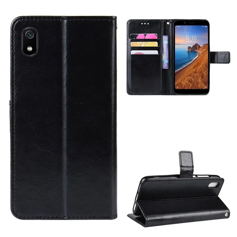 Чехол для Xiaomi Redmi 7A роскошный чехол накладка из искусственной кожи 7 A защитный