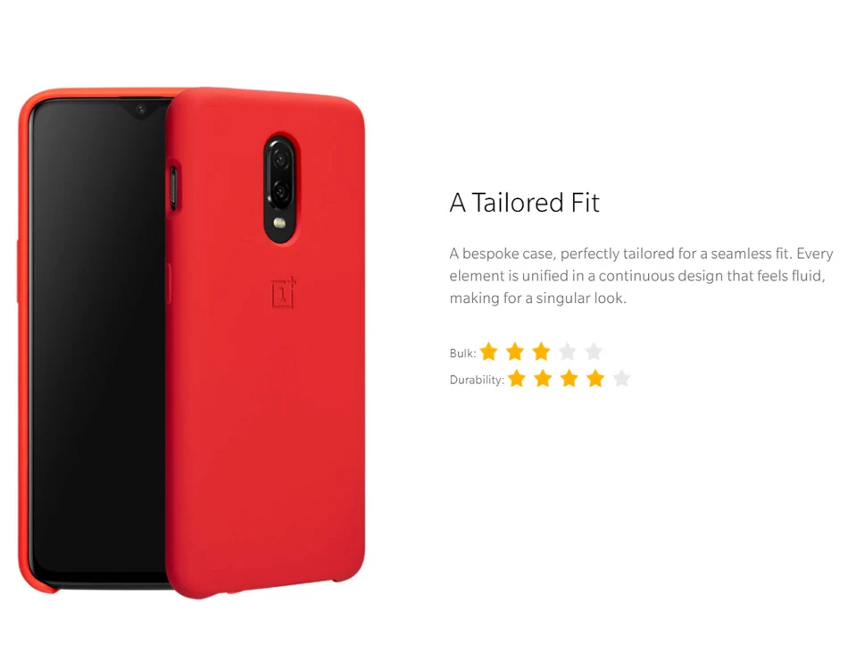 100% Официальный Oneplus 6T задний Чехол оригинальный заказ силикон песчаник нейлон