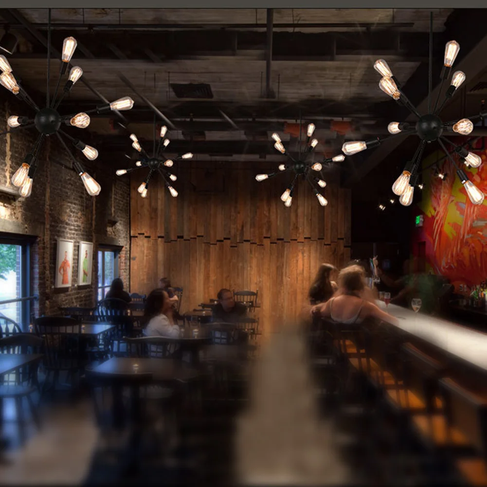 Винтажный подвесной светильник E27 в стиле индастриал лампа для лампочек