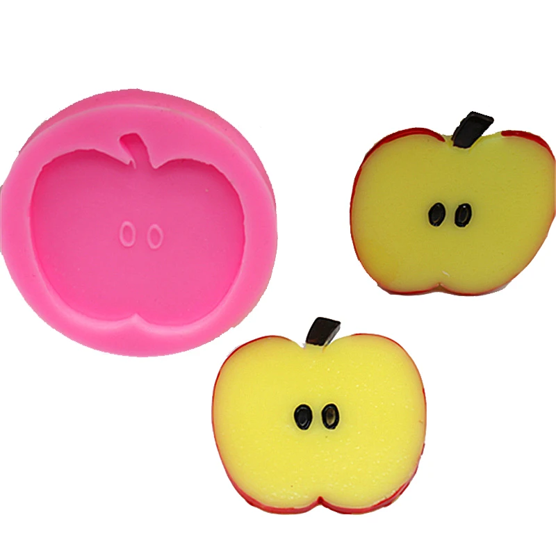 Бесплатная доставка помадка торт Фрукты Яблоко выпечки утолщение высокой