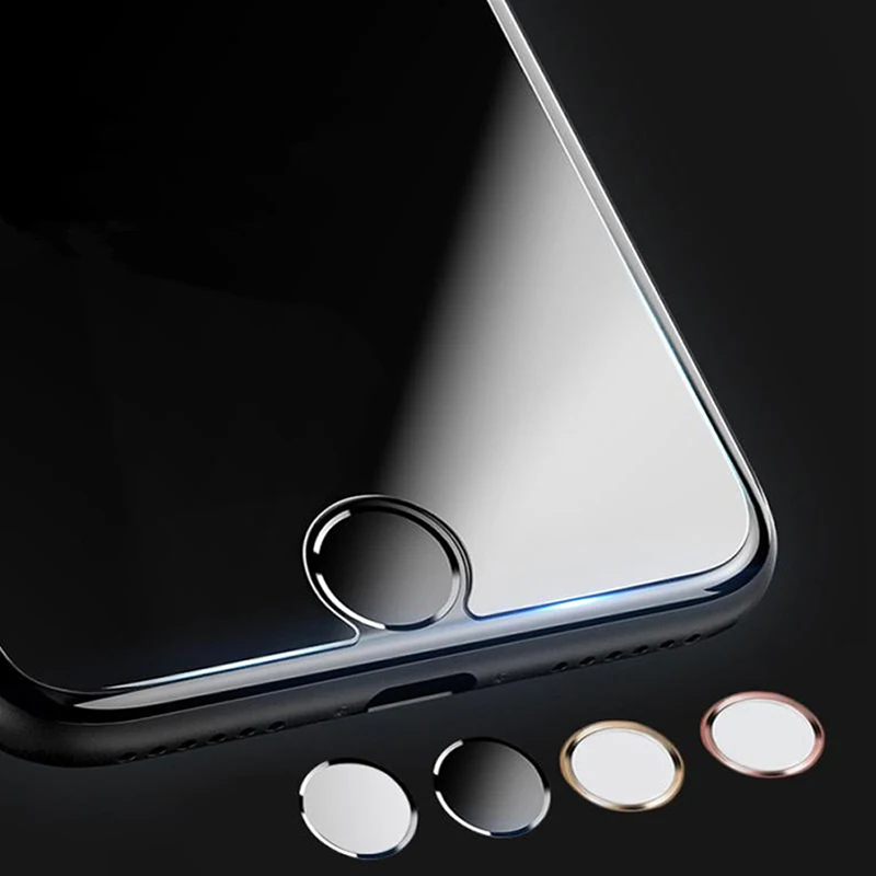 2 шт., для iPhone 8, алюминиевая, сенсорная, ID, домашняя кнопка, наклейка для iPhone 6, 6 S, 7, 8 Plus, SE, iPad, отпечаток пальца, сенсорный ключ, защитная наклейка s