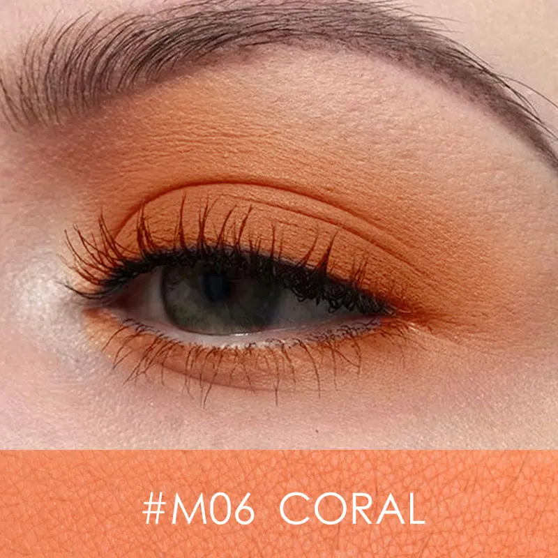 M06 Focallure matte одиночные тени для век профессиональные высококачественные пигментированные тени для век телесный легко носить матовые тени для век - Цвет: M06