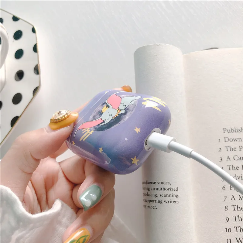Силиконовый чехол для airpods милый чехол для наушников для AirPods крышка мультфильм Bluetooth наушники аксессуары для Apple Airpods чехол для наушников