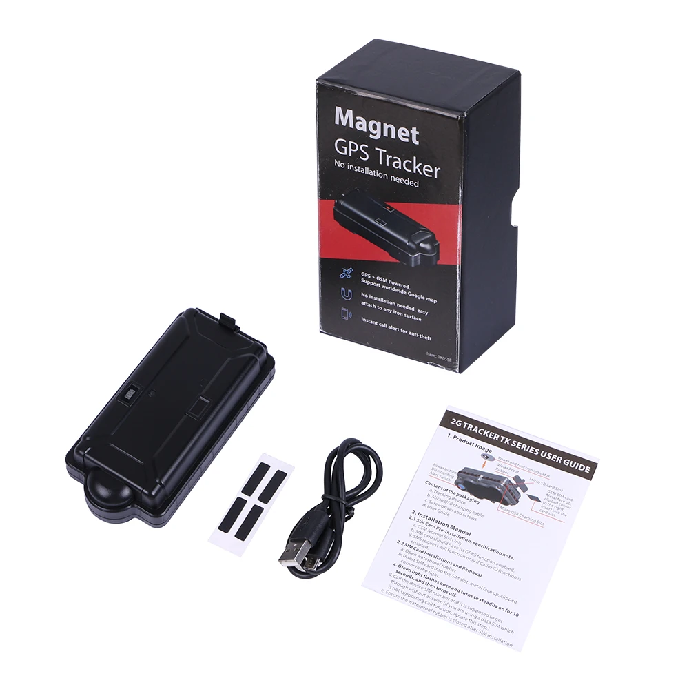 

Kingneed GPS Car Tracker GSM GPRS TK05SE Locator 5000mAh Battery Waterproof IPX7 Strong Magnet U-BLOX Chip Free Web APP