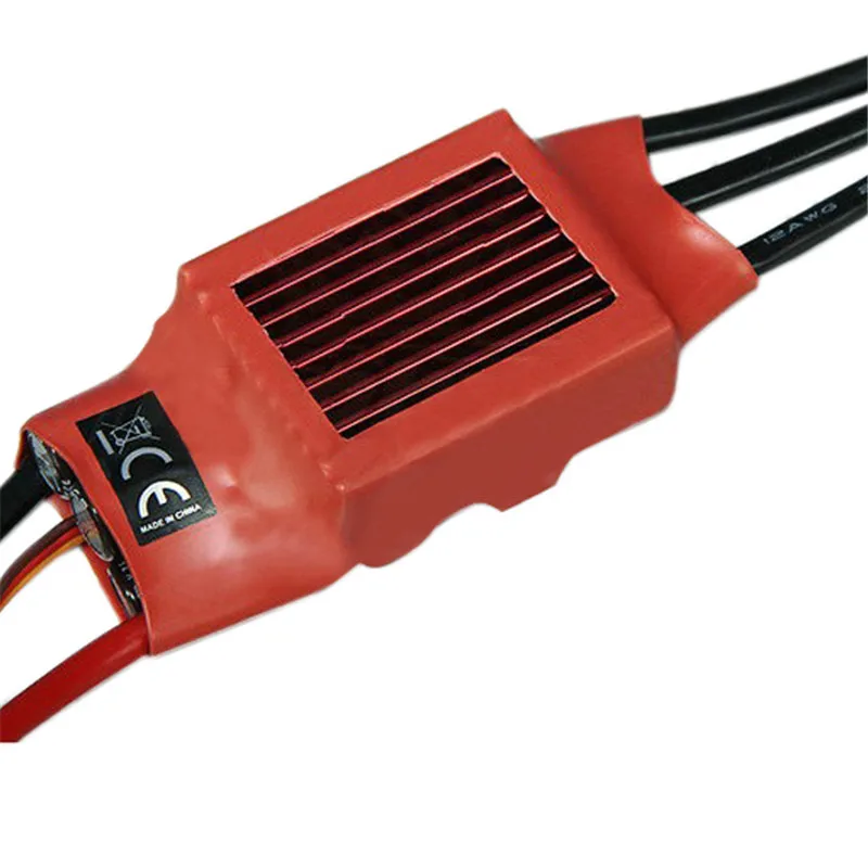 Красный кирпич 200A ESC бесщеточный OPTO NO BEC 200A(OPTO) 2 ~ 7s Li poly для радиоуправляемых