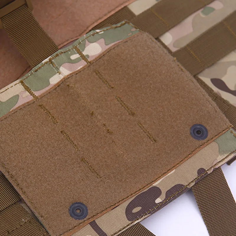 Охотничий Тактический военный жилет для собак, походный нейлоновый жилет для собак Molle, уличная Военная Боевая тренировочная жилетка для собак