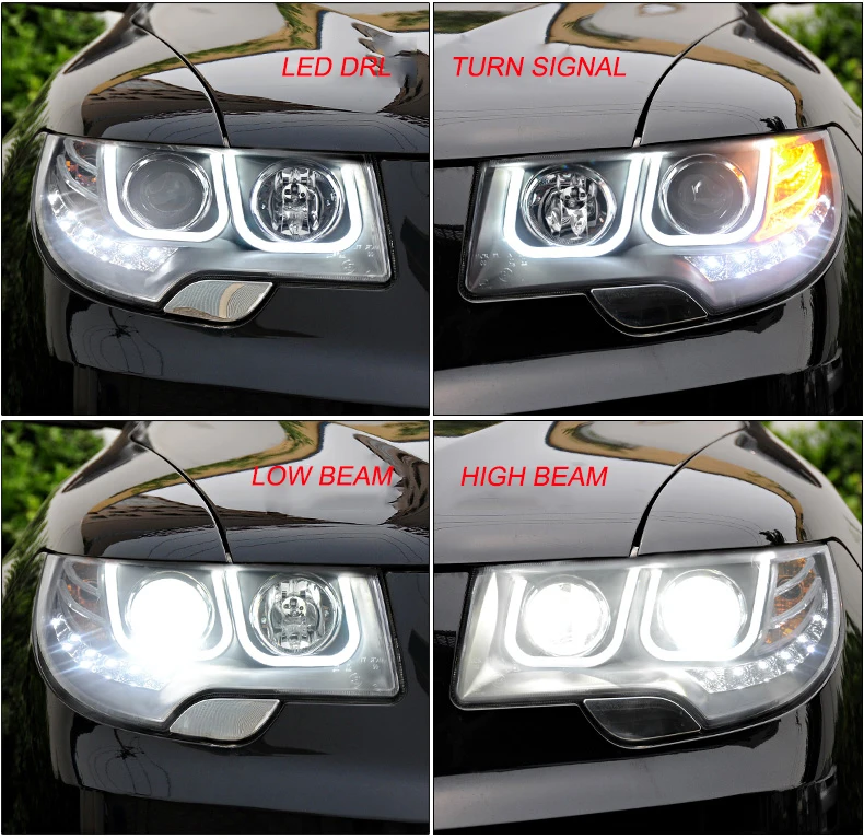 Высококачественный чехол для автомобиля для Skoda Superb 2009-2013 фары светодиодный фары DRL Объектив Двойной Луч Ксенон