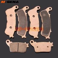motorcycle metal sintering brake pads for hornet 600 cbf600 2007 2008 2009 2010 2011 2012 2013 cbr600f 11 16 12 13 14 15 abs