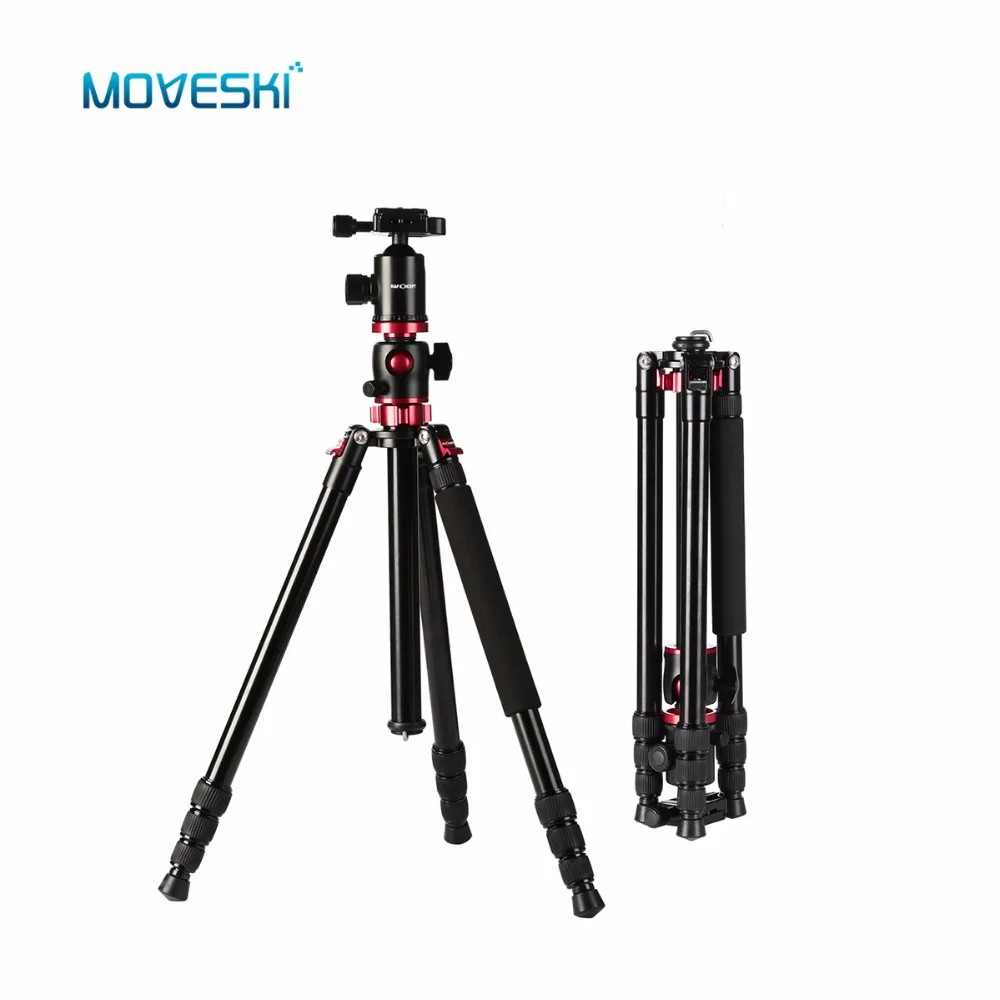 Moveski TM2534T Professional Aluminium Alloy Camera Tripod &amp Ball Head 360 degree For DSLR SLR | Электроника