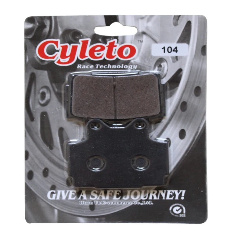 Cyleto мотоциклетные передние и задние тормозные колодки для YAMAHA RD350 RD 350 1985-1995 SDR 200