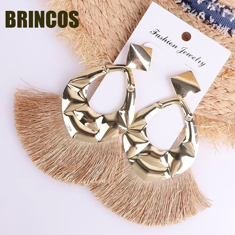 Синие серьги для женщин корейские индийские ювелирные изделия геометрические