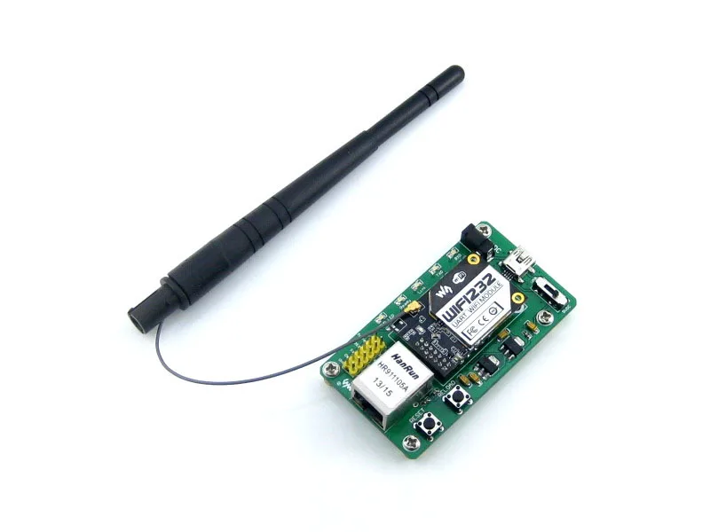 module WIFI232-B UART to WIFI Converter with External Antenna Wireless Module Transceiver Evaluation Development Board Kit | Электроника