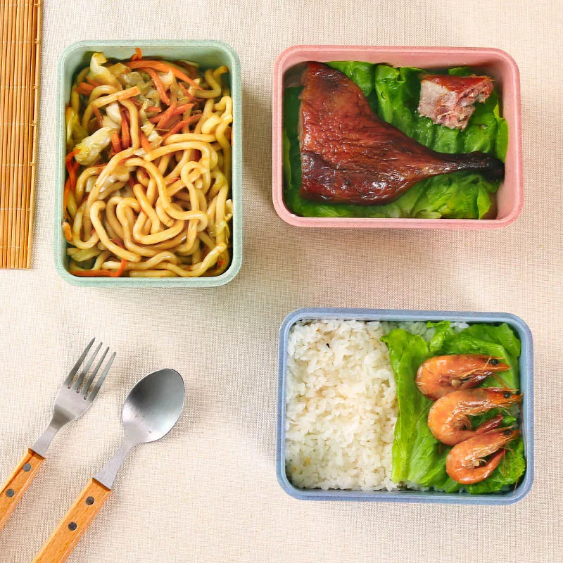 Контейнер для еды QuickDone из пшеничной соломы биоразлагаемый контейнер