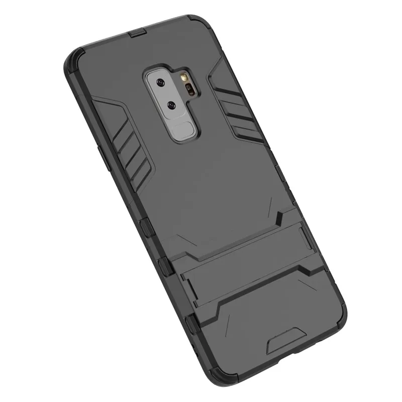 Cool Armor Case For Samsung Galaxy S9 plus Hybrid Shockproof Phone Cases for samsung galaxy Anti-knock Kickstand Cover |
