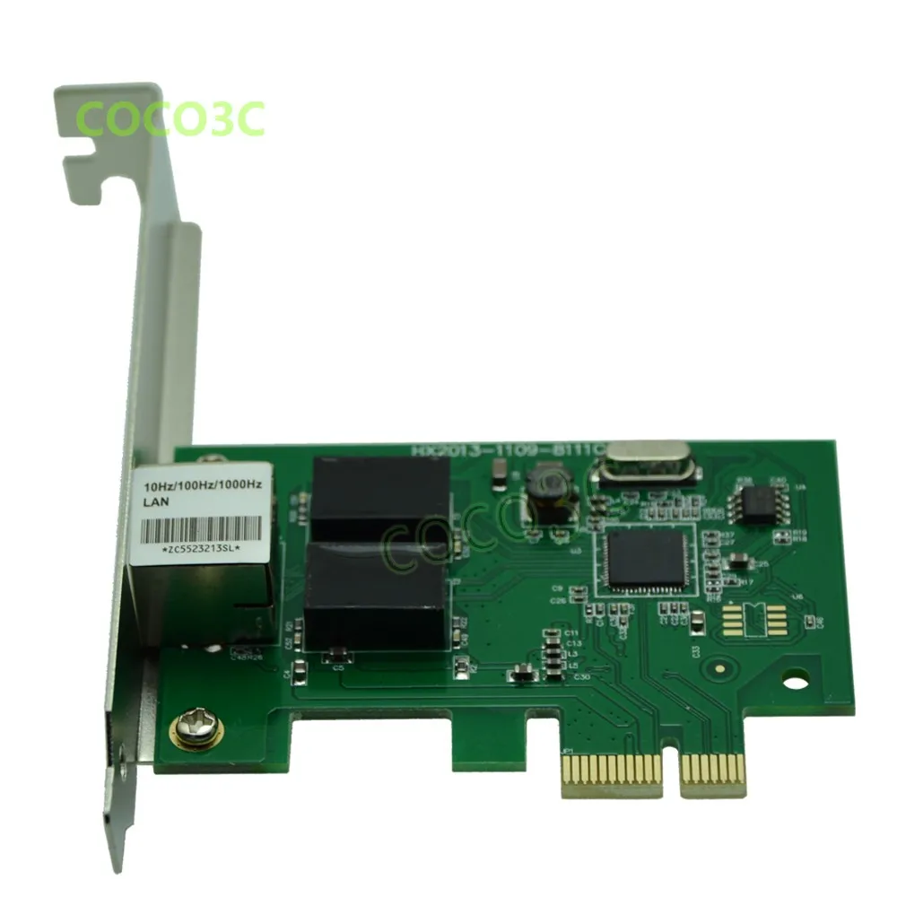 Realtek 8111C компьютер 1 Гбит/с Gigabit Ethernet Сетевая карта PCI e к порту RJ45 Lan адаптер