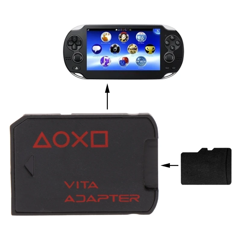 DIY V3.0 игровой Micro SD адаптер для карт памяти Gen PSV 1000 2000 SD2VITA PSVSD|Адаптеры памяти| |