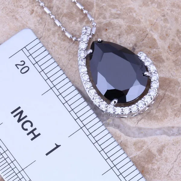 Комплект из кольца и серёг с фианитом Размер 5 / 6 7 8 9 10|silver jewelry set|jewelry setsearring pendant |