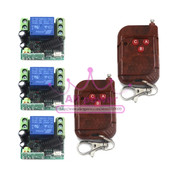 Новое поступление! DC 12V 10A 1CH 315MHZ беспроводной переключатель системы