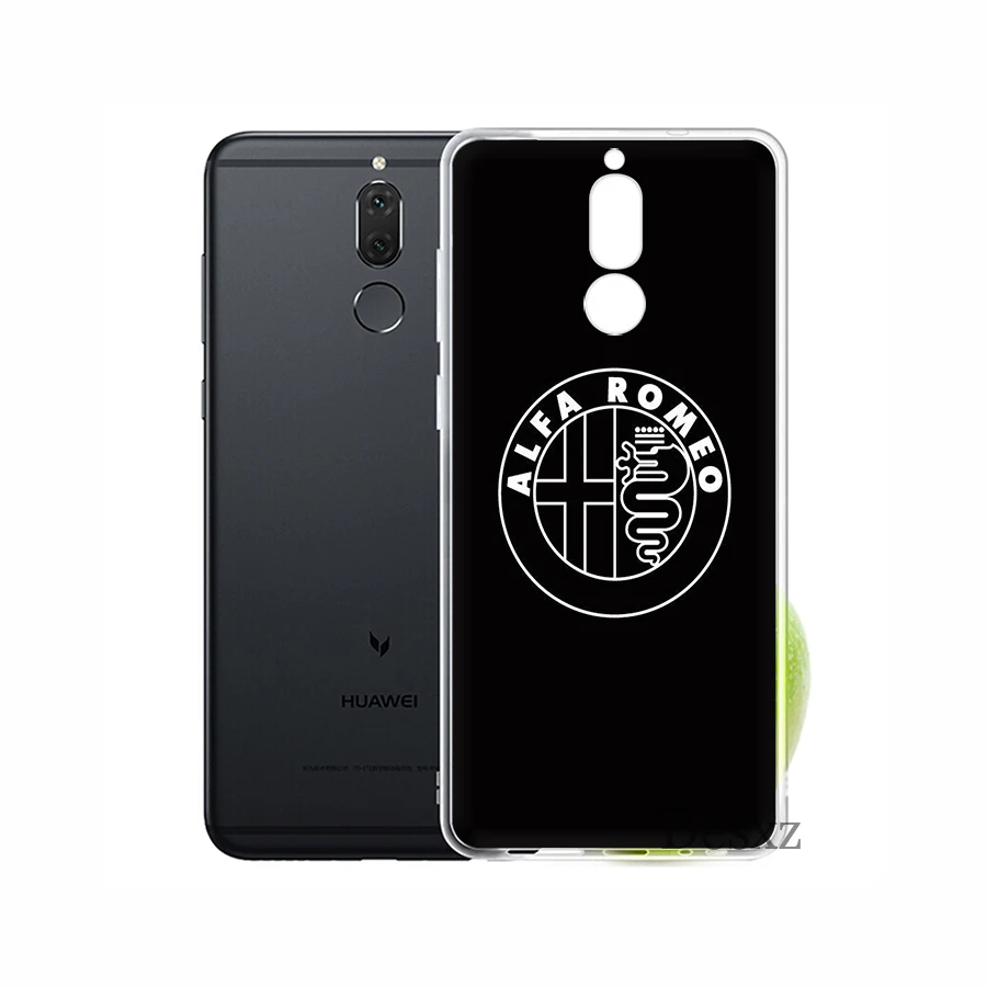H9 Desxz Alfa Romeo чехол с логотипом для huawei P20 P10 P9 P8 Lite рro плюс P Smart мини-чехол для телефона жесткий чехол - Цвет: H9
