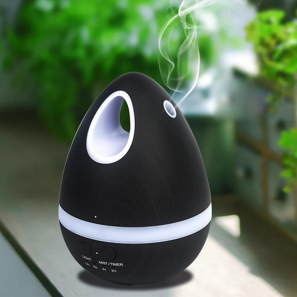 

Creative Gift Ultrasoinc Desktop Aroma Diffuser 200ML Time Setting Colorful Egg Essential Oil Diffuser Air Humidifier