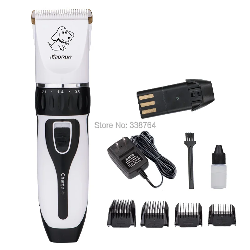 Машинка для стрижки животных Бритва собак Тип зарядки бесшумный плюшевый мех