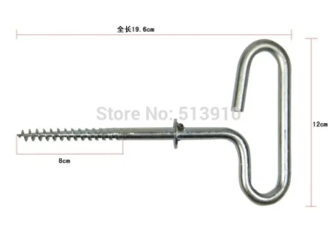 4 шт./лот! большие стальные гвозди для льда/держатель кронштейна ледяной