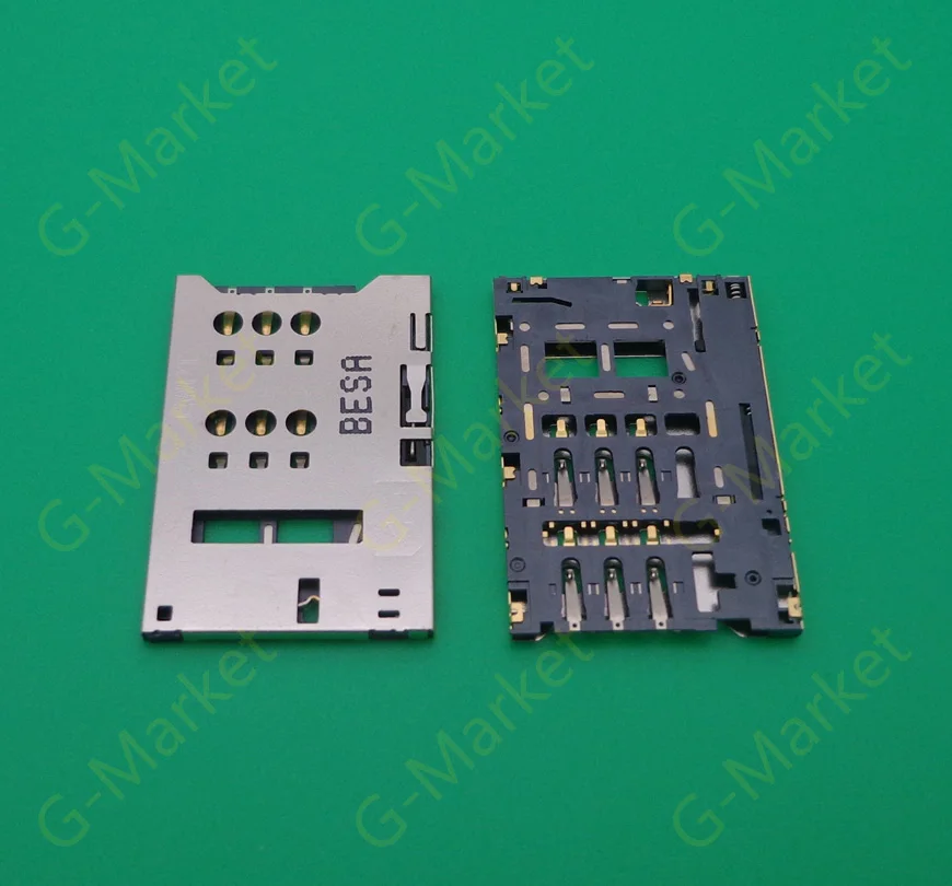 2 шт. высокое качество считыватель sim-карт держатель для Huawei P1 T9200 U9200 X2-02 E5776 E5776S E589U